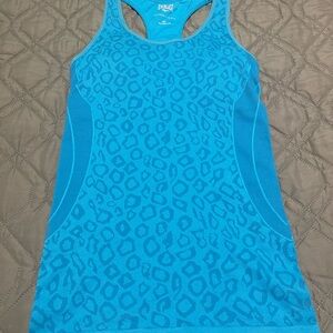 Everlast Turquoise Leopard Print Tank Top